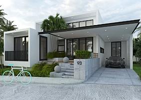 Rumah Modern 3 Kamar Perumahan Green Valley Depok